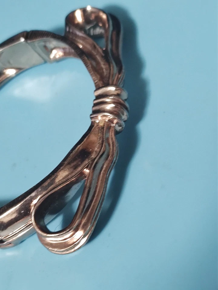 Rachel Leigh для лофта 3D бант золотистый на петлях Clamper браслет 2 1/2" (J21) - Изображение 4 из 4