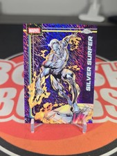2026 Topps Chrome Marvel Silver Surfer /75 Purple Shimmer Refractor #157