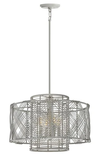 Hinkley Lighting 41063 Nikko 4 Light 20"W Lisa McDennon Pendant - Black - Picture 2 of 7
