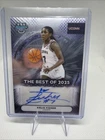 Kelis Fisher 2025-26 Bowman U Best Auto Best of 2025 BA-KF UConn Huskies