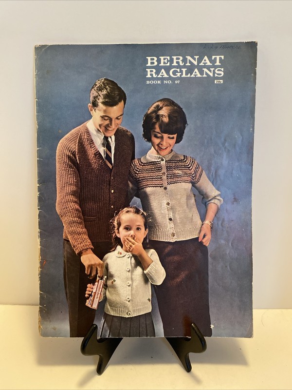 Vintage 1961 Bernat Raglans, Book No. 97