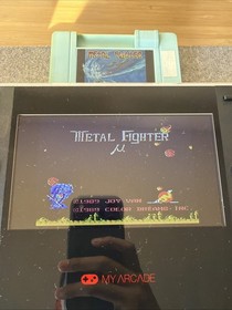 Metal Fighter (NES, 1989) - Cartridge, Manual, & Plastic Case - T&W