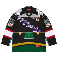 Supreme Paneled Hockey Jersey Black Size Small SS26 Frank Ocean Tyler SchoolboyQ