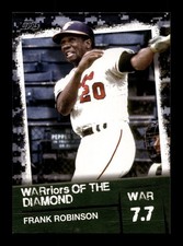 2020 Topps WARriors of the Diamond Black #43 Frank Robinson 128/299 ORIOLES