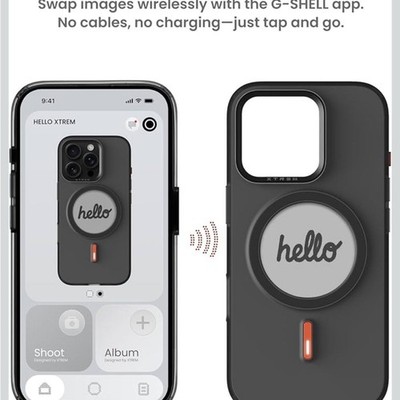 Oeli XTREM Magnetic NFC E Ink Screen Case for iPhone 16 Pro Protective Cover