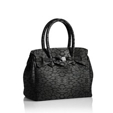 SAVE MY BAG T-Miss Plus Animalier, Borsa Donna, Leopard JetBlack Satin