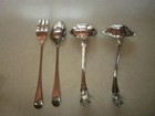 4 Piece Silver Plated Serving Set Vintage — photo 2