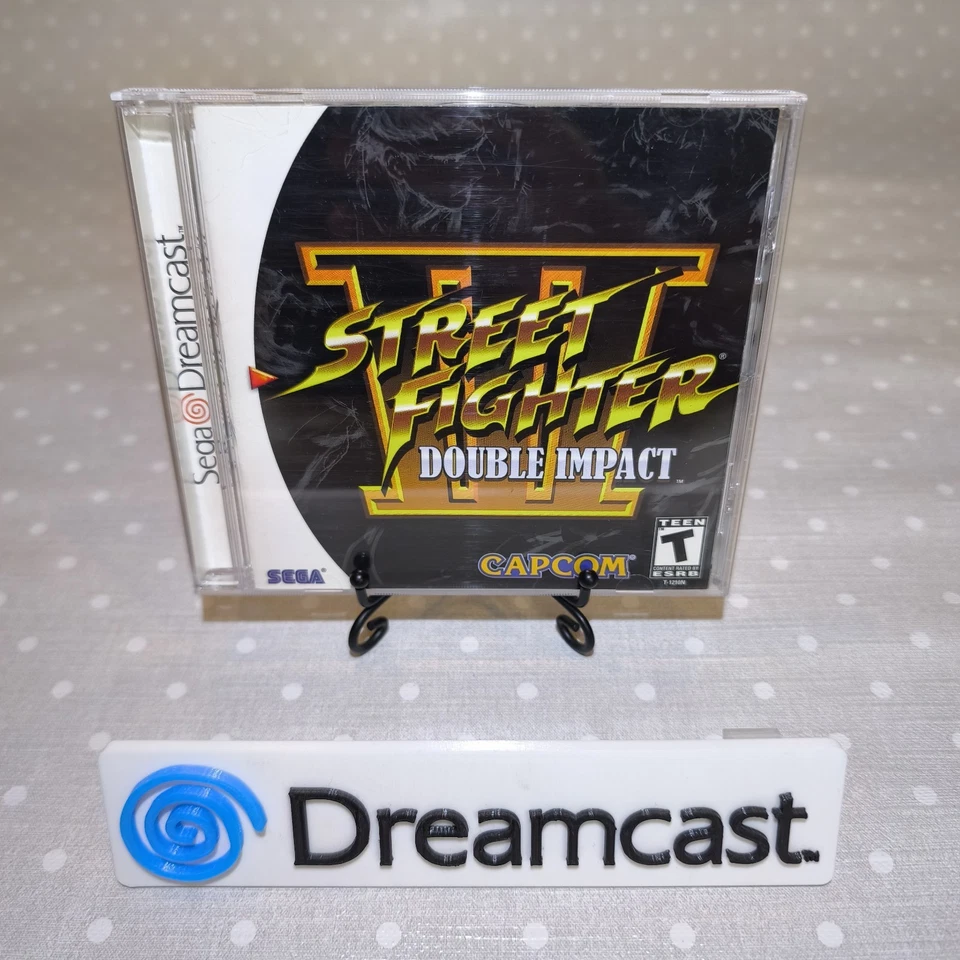 Street Fighter III Double Impact Sega Dreamcast NTSC US-OVP & sehr guter Zustand - Bild 2 von 4