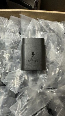 Lot of 25 Super Fast Wall 25W PD Charger Type C Adapter USB-C For Samsung