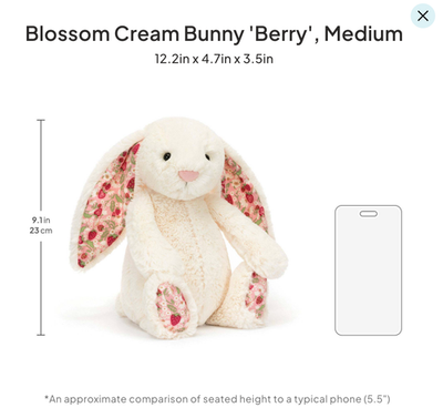 Jellycat Medium 12