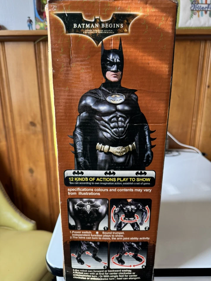 2010 Batman Begins R/C Batman Figure Mega Rare Fast Shipping  - Image 3 of 4