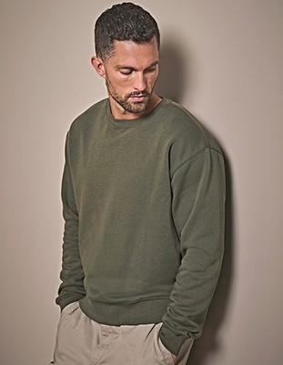 Herren Sweatshirt Sweat Rundhals Baumwollmischung Regular S - 5XL Tee Jays BCI