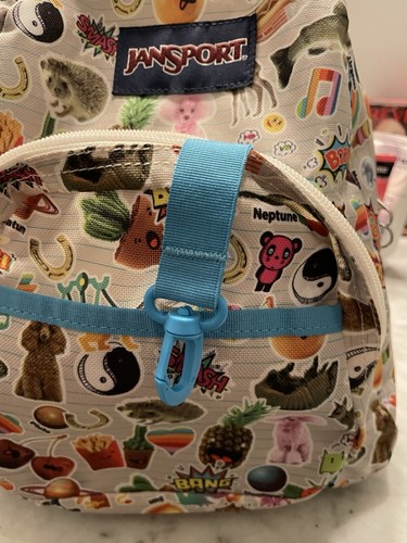 Jansport 1/2 Pint Limited Edition Superbreak In Multi Stickers. 10.2 Litre New - 第 10/11 張圖片