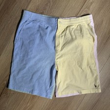 Polo Ralph Lauren Big Boys Prepster Knit Oxford Colorblock Shorts Size 18-20