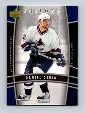 2006-07 Upper Deck Trilogy Daniel Sedin Vancouver Canucks #98