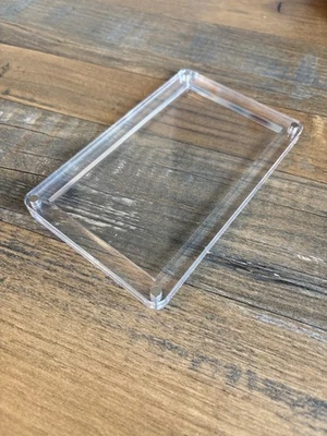 5 x Booster Pack Clear Magnetic acrylic cases for Pokemon packs etc
