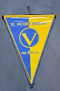 Wimpel SC Victoria Hamburg 1895 Oberliga Regionall. Fußball DFB Sport HSV Pauli