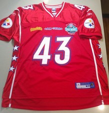 Polamalu Steelers 2006 Reebok Red Pro Bowl Jersey Size 54 EUC