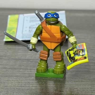 Mega Bloks Construx Teenage Mutant Ninja Turtles Series 1 Leonardo Figure