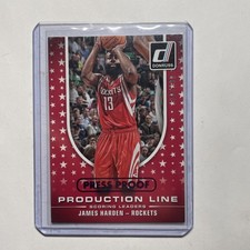 2014-15 Panini Donruss James Harden Press Proof Production Line /199 #5