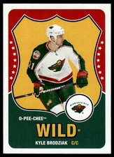 2010-11 O-Pee-Chee Retro Kyle Brodziak Minnesota Wild #216