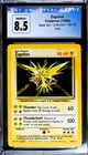 1999 POKEMON BASE SET UNLIMITED HOLO RARE #16/102 ZAPDOS CGC 8.5 BLUE LABEL!!