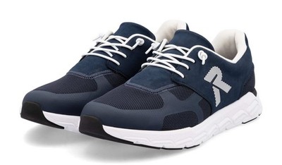 Rieker Halbschuh Revolution Blau Slipper Sneaker Sportschuh Extraweit Einlage