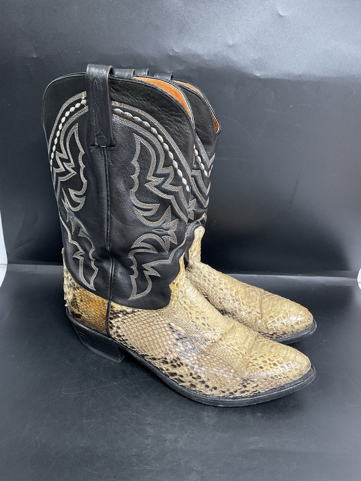 Lucchese 1883 Python Snake Cowboy Boots Men’s Siz… - image 1