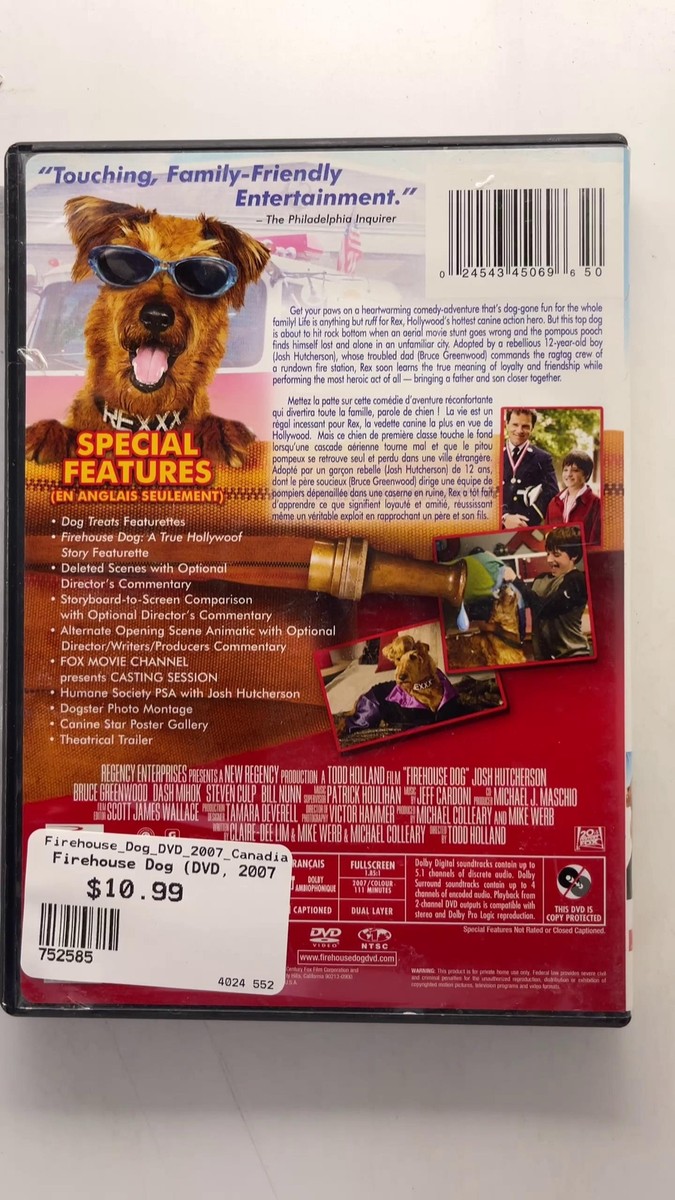 Firehouse Dog (DVD, 2007, Canadian Full Frame) 24543450696 | eBay