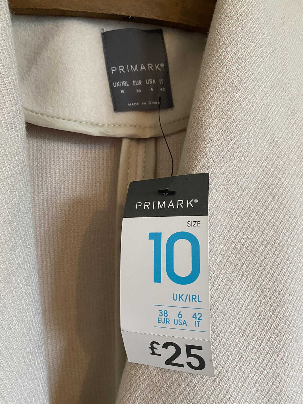 primark waterfall jacket