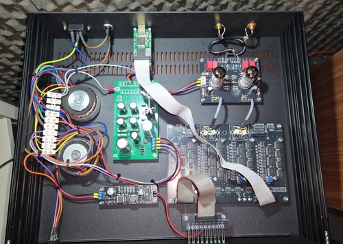 I2S to Analog Discrete R2R DAC, no DSP, no OS, Analog Transformer Balanced OUT - Foto 13 di 13