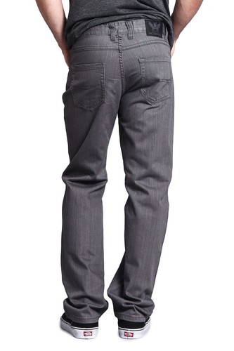 Victorious Men's Straight Fit Color and Raw Denim Jeans DL105 - FREE SHIP - Picture 10 of 69