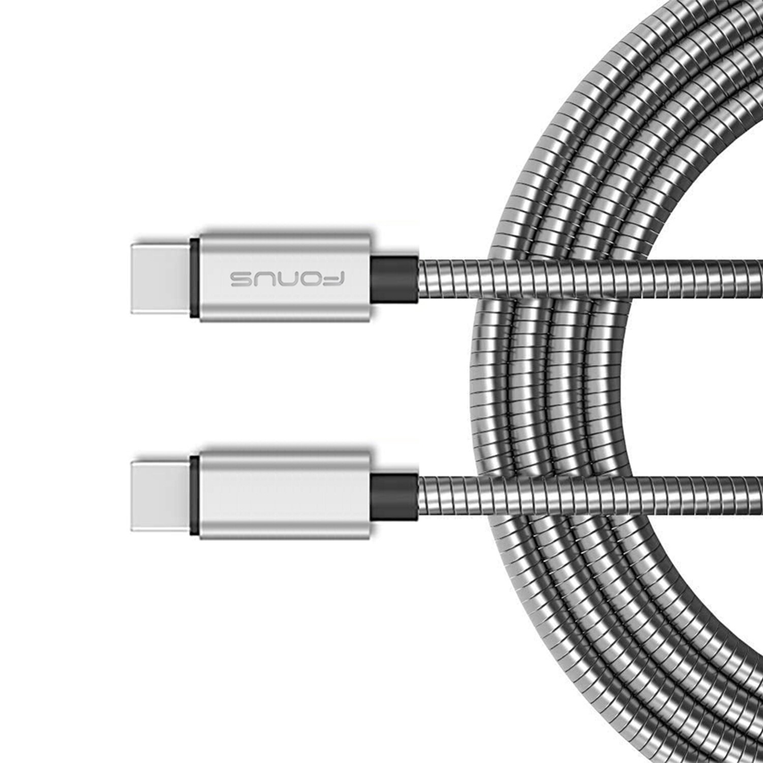 Samsung Galaxy S20 S21 S23 FE USB-C to USB-C 3ft Fast Charging PD Cable Metal Cord