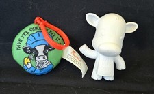 Chick-fil-A Collectibles,Toy Cow Creations Figure, Plush "Let's Celebrate"w/Clip