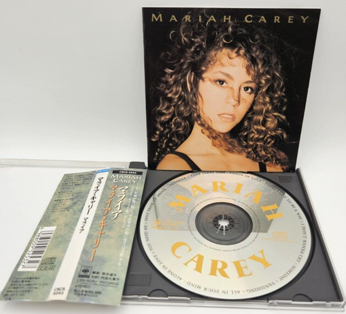 MARIAH CAREY Mariah Carey S/T Japan 1st Edition CD CSCS 5253 w/OBI 1990 F/S - Imagen 2 de 11