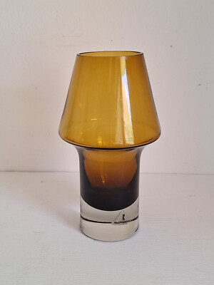 Vintage Design Glasvase Riihimäki Finnland___________________rare valuable glass