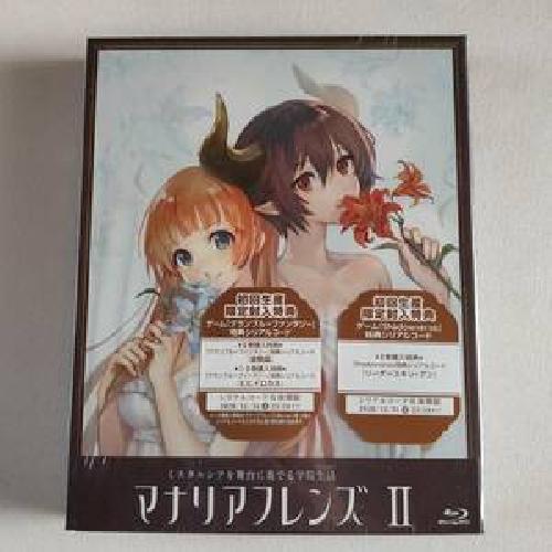 Manaria Friends Vol.2 Limited Edition Blu-ray Soundtrack CD Serial Code  Japan