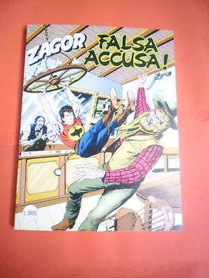 ZAGOR ZENITH ORIGINAL N° 424 corresponding to ZAGOR GIGANTE 373 Bonelli e Ferri