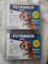 PetArmor Plus Flea and Tick Prevention for Dogs, Medium Dogs 23-44 lbs , 3Doses