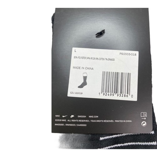 Nike Men's Elite DRI-FIT Basketball Cushioned Crew Socks Multiple Colors & Sizes - Picture 12 of 89