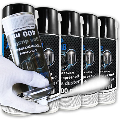 5 x ICESPRAY KÄLTESPRAY 400 ML, KÜHLSPRAY BIS -50°C VEREISUNGSSPRAY EISSPRAY