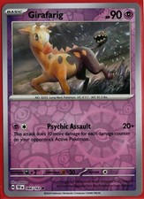 Pokémon TCG Temporal Forces - Girafarig 066/162 - Reverse Holo - Common Card