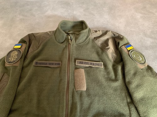 Ukrainian Military Fleece Combat Jacket - National Guard Issue - Size 2XL/L - Picture 4 of 12