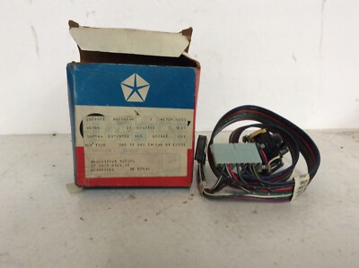NOS Mopar 82 83 84 Chrysler Dodge Plymouth Models  2 speed wiper switch 4221140