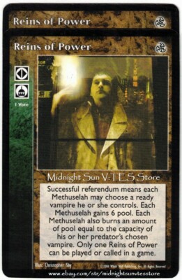 Reins of Power x2 Third Edition V:TES VTES Vampire CCG