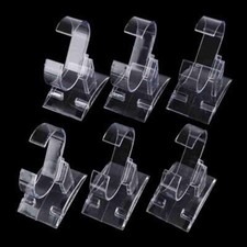 3Pcs Display Holder Transparent Showcase Watch Acrylic Tool Stand Rack Transpar