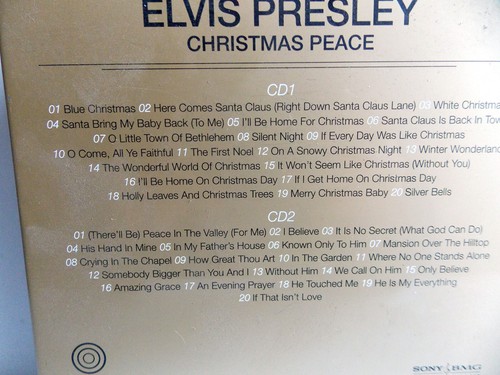 Elvis Presley - Christmas Peace - 2 CD Metall Box - Bild 3 von 5