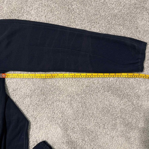 Abercrombie Kids Black Sweatpants Size Large Textured on front Logo Pre-owned - Picture 8 of 9