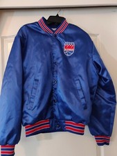 VTG 80's Swingster Men's Blue Jacket Sacramento Kings Made in USA sz M