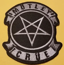 Embroidered Motley Crue Band  Patch 3.25x4"